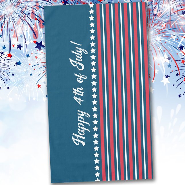 Patriotic 4th of July Tablecloth (Creator Uploaded)