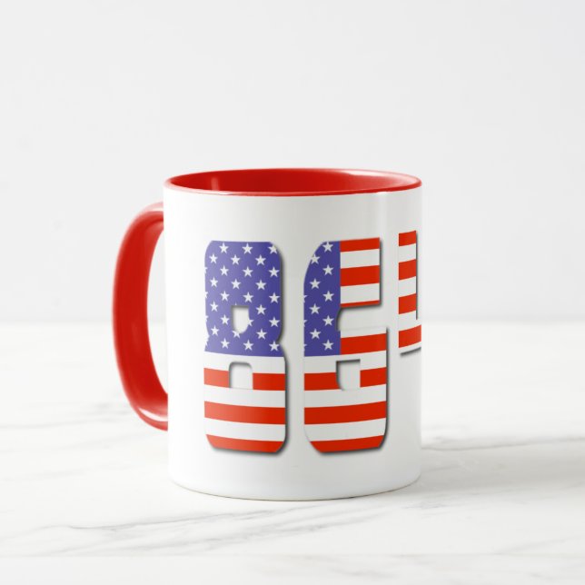 Patriotic 8647  mug (Front Left)