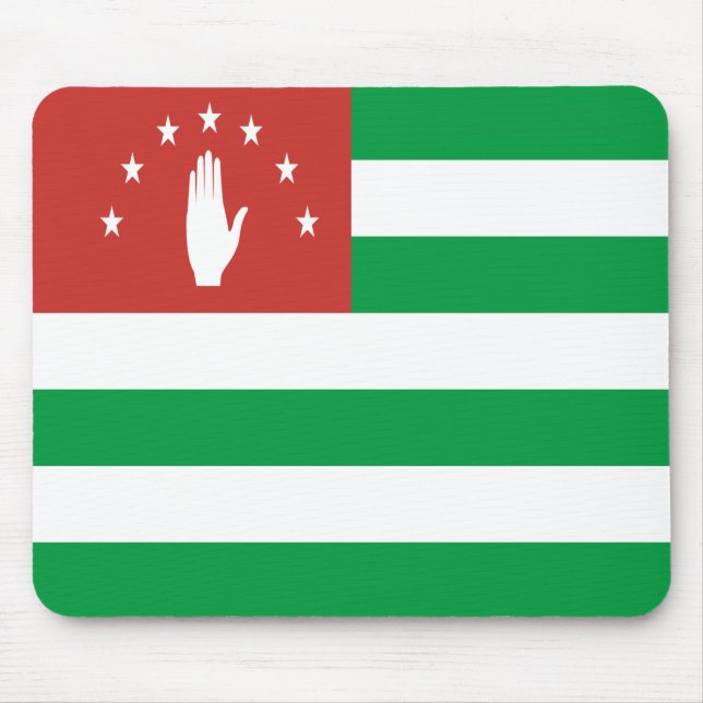 Patriotic Abkhazia Flag Mouse Pad (Front)