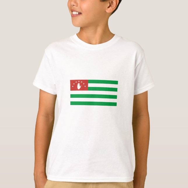 Patriotic Abkhazia Flag T-Shirt (Front)