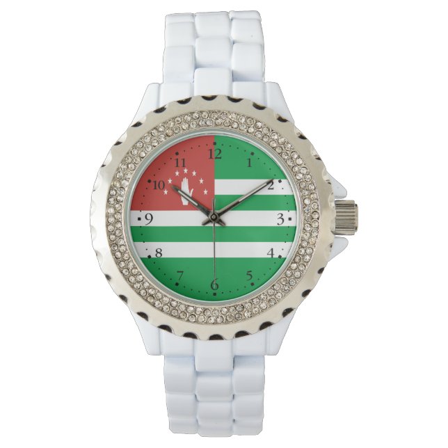 Patriotic Abkhazia Flag Watch (Front)