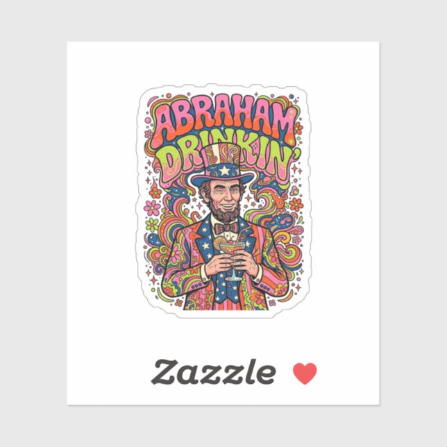 Patriotic Abraham Drinkin Retro (Sheet)