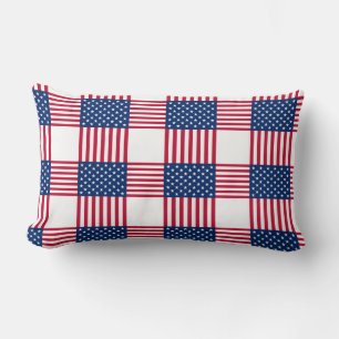 Patriotic Accent Throw Pillow