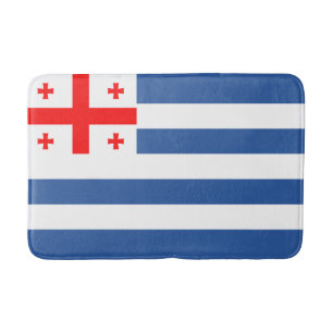 Patriotic Adjara Flag Bath Mat