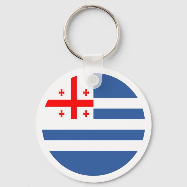 Patriotic Adjara Flag Key Ring (Front)