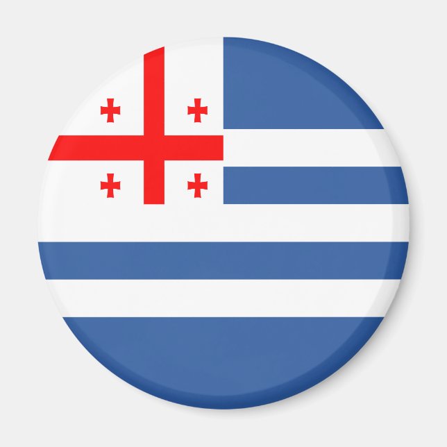 Patriotic Adjara Flag Magnet (Front)