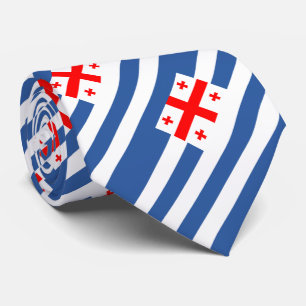 Patriotic Adjara Flag Tie