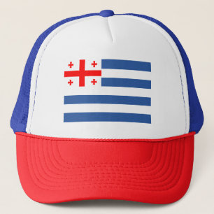 Patriotic Adjara Flag Trucker Hat
