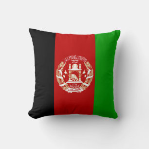 Patriotic Afghanistan Flag Cushion