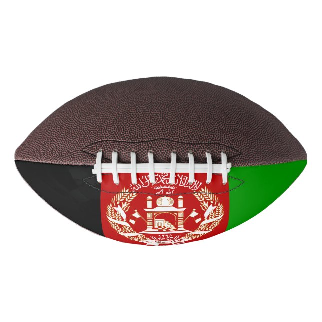 Patriotic Afghanistan Flag Football (Front)