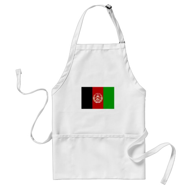Patriotic Afghanistan Flag Standard Apron (Front)