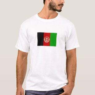 Patriotic Afghanistan Flag T-Shirt