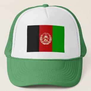 Patriotic Afghanistan Flag Trucker Hat