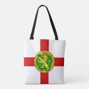 Patriotic Alderney Flag Tote Bag