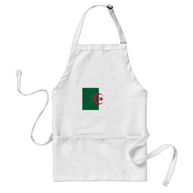 Patriotic Algerian Flag Standard Apron (Front)