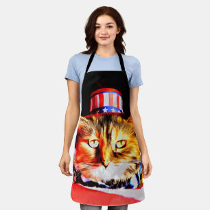 Patriotic All-Over Print Apron