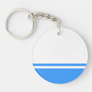 Patriotic Altai Republic Flag Key Ring