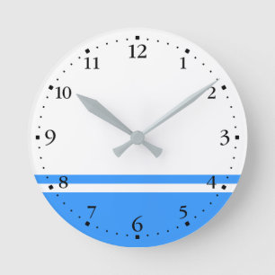 Patriotic Altai Republic Flag Round Clock