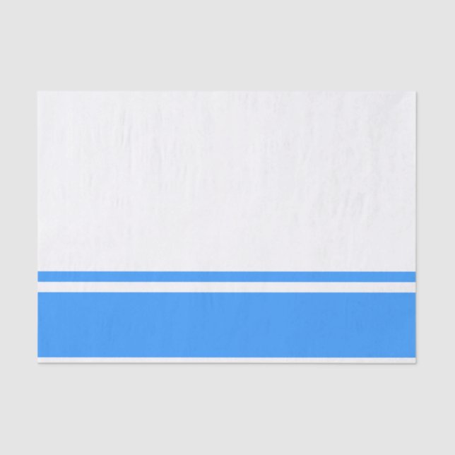Patriotic Altai Republic Flag Tissue Paper (Front)