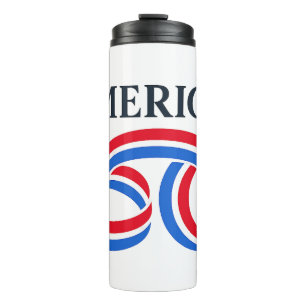 Patriotic America 250th Anniversary USA 2026 Thermal Tumbler