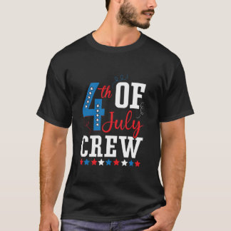Patriotic America USA Flag 4th Of July America  T-Shirt