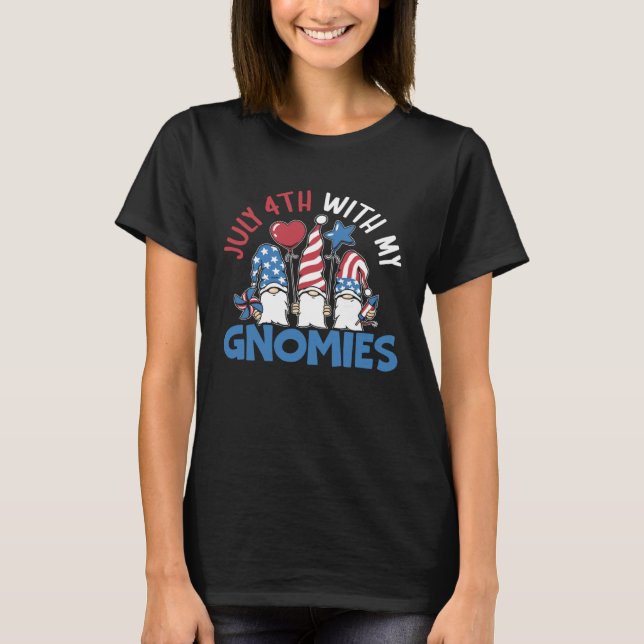 Patriotic America USA Flag 4th Of July American  2 T-Shirt (Front)