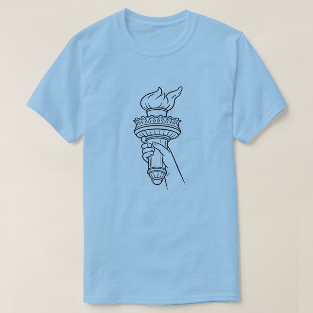 Patriotic American (1b) T-Shirt (Design Front)