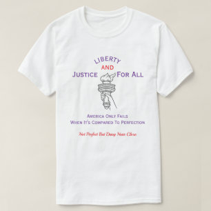 Patriotic American (3f) T-Shirt