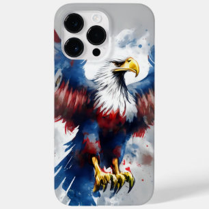 PATRIOTIC AMERICAN BALD EAGLE BIRD Case-Mate iPhone 14 PRO MAX CASE