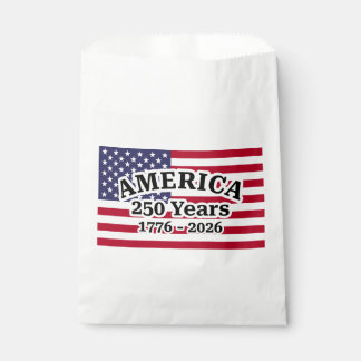 Patriotic American Eagle 250 Years 1776-2026 Favour Bag