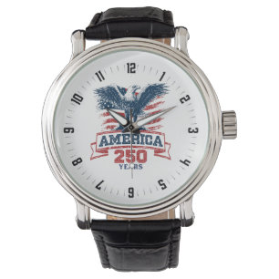 Patriotic American Eagle 250th Anniversary fun Watch