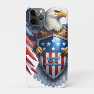 Patriotic American Eagle iPhone 11 Pro Case