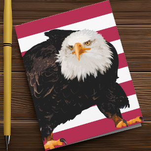 Patriotic American Eagle Military Appreciation Note Card