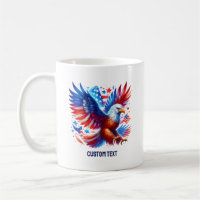 Patriotic American Eagle Red White Blue