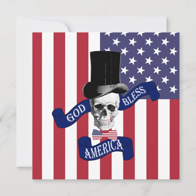 Patriotic American flag (Front)