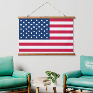 Patriotic American Flag Hanging Tapestry