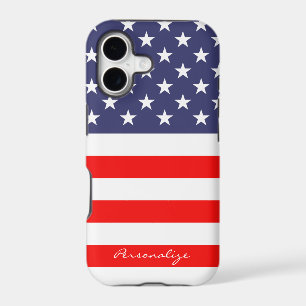 Patriotic American Flag Iphone 11 case Personalise