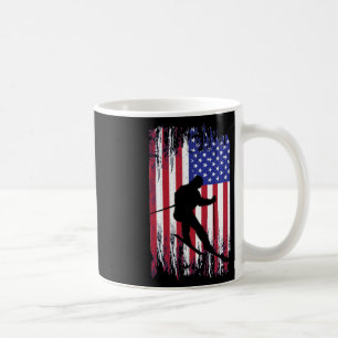 Patriotic American Flag Unique Novelty Gift Snow S Coffee Mug