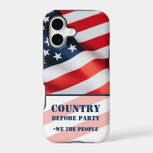 Patriotic American Flag We the People