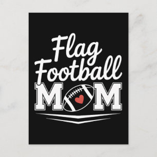 Patriotic American Football Helmet USA Flag Postcard