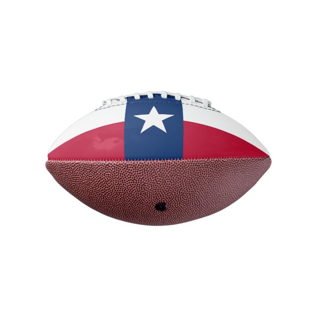 Patriotic american football Texas flag (Rotated 270)