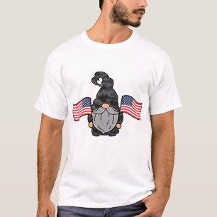Patriotic American Gnome Men's T-Shirt