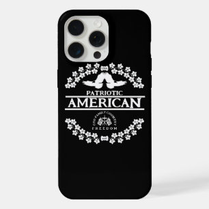 PATRIOTIC AMERICAN GOD FAMILY COUNTRY FREEDOM iPhone 15 PRO MAX CASE