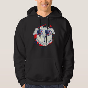 Patriotic American Graphic Independence Day Hoodie
