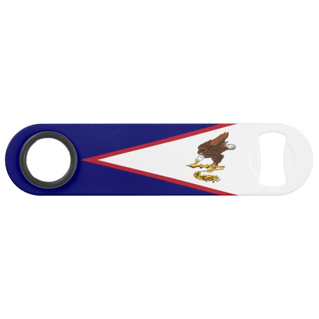 Patriotic American Samoa Flag (Front (Horizontal))