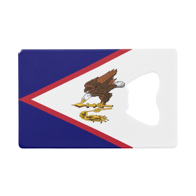 Patriotic American Samoa Flag (Front (Horizontal))