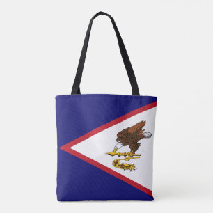 Patriotic American Samoa Flag Tote Bag