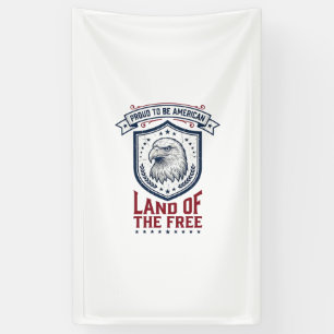 Patriotic American Shield Eagle Vintage Shirt Desi Banner