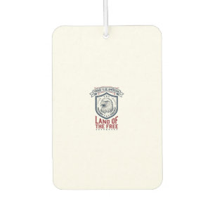 Patriotic American Shield Eagle Vintage Shirt Desi Car Air Freshener