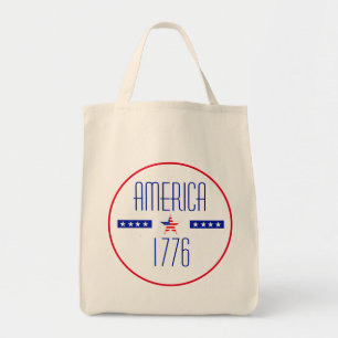Patriotic American Tote Bag